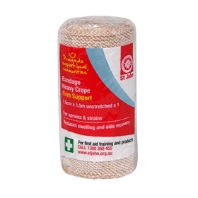BANDAGE HEAVY CREPE 7.5CM