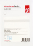 SWABS GAUZE 7.5 X 7.5CM PK3