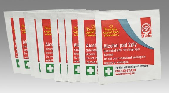 WIPES ALCOHOL PK75