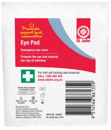 PAD EYE - STERILE