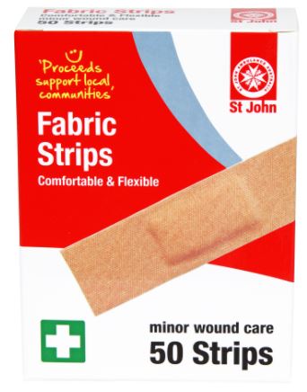 STRIPS Adhesive Fabric PK50