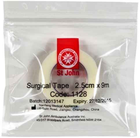 TAPE MICROPORE 25. X 9CM